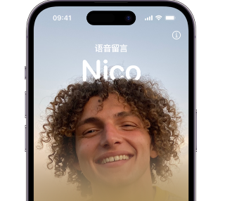 庆城苹果15服务站分享iPhone15实时语音留言开启方法 
